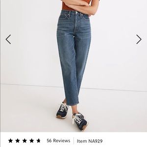 Madewell balloon jeans in size 27 corson wash